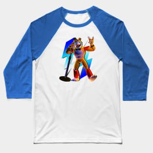 Glamrock Freddy Baseball T-Shirt